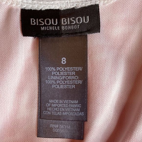 BISOU BISOU Dress Orange Cream Ikat Print Sleeveless Dress - Picture 9 of 11